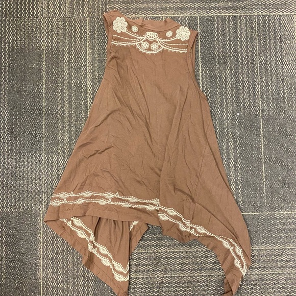 Johnny Was JWLA Embroidered Boho Waterfall Vest - Picture 6 of 8